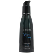 Load image into Gallery viewer, Aqua Chill Cooling Water Based Lube in 4oz/120ml
