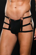 Load image into Gallery viewer, Bad Boy Strappy Open Back Black Trunk
