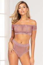 Load image into Gallery viewer, Bandeau Huntress 2pc Lilac Set
