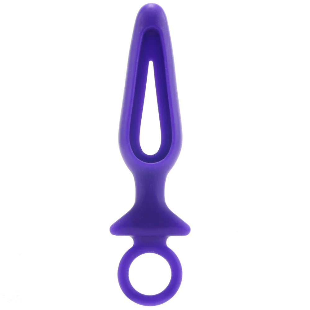 Booty Call Silicone Groove Plug in Purple
