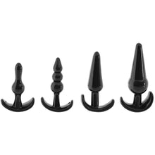 Load image into Gallery viewer, 4 Piece Anal Plug Kit
