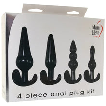 Load image into Gallery viewer, 4 Piece Anal Plug Kit
