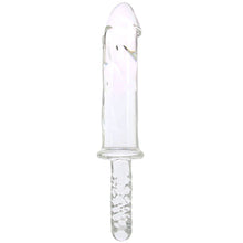 Load image into Gallery viewer, Battle Rammer Phallic Glass Dildo with Handle
