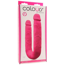 Load image into Gallery viewer, Colours DP Pleasure Double Dildo in Pink
