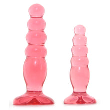 Load image into Gallery viewer, Crystal Jelly Anal Plug Delight Trainer Kit
