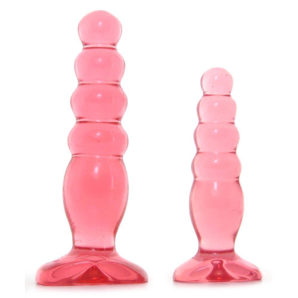 Crystal Jelly Anal Plug Delight Trainer Kit