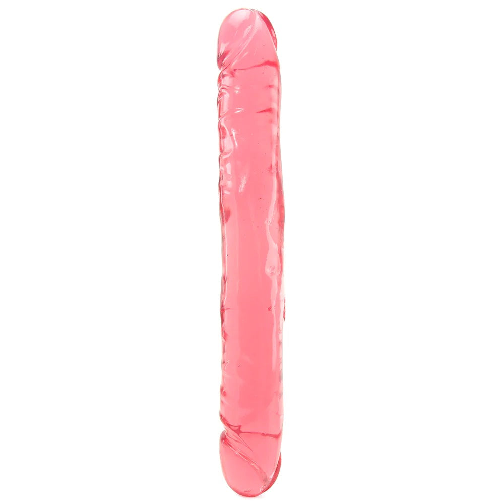 Crystal Jellies Dildo 12 Inch Double Dong