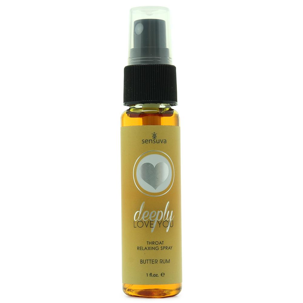 Deeply Love You Throat Relaxing Spray 1oz in Butter Rum