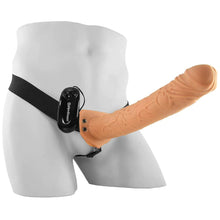 Load image into Gallery viewer, Fetish Fantasy 11&quot; Vibrating Hollow Strap-On
