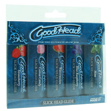 Load image into Gallery viewer, GoodHead Slick Head Glide 5 Pack in 1oz x5
