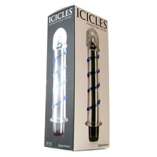 Load image into Gallery viewer, Icicles No. 20 Vibrating Glass Dildo
