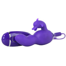 Load image into Gallery viewer, O-Zone Rechargeable Orgasmic Dolphin Vibe in Purple

