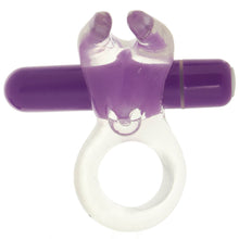 Load image into Gallery viewer, Play with Me Bull Vibrating C-Ring in Purple
