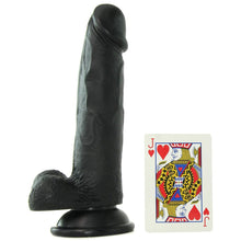 Load image into Gallery viewer, Realistic 8 Inch Strap-On Black Dildo
