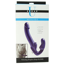 Load image into Gallery viewer, Revolver II Vibrating Strapless Dildo
