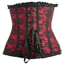 Load image into Gallery viewer, Scarlet Seduction Red Corset &amp; Thong

