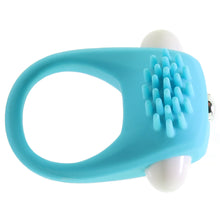 Load image into Gallery viewer, Teal Tickler Vibrating Cock Ring
