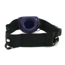 Load image into Gallery viewer, Unisex Hollow Strap-On Dildo in Purple
