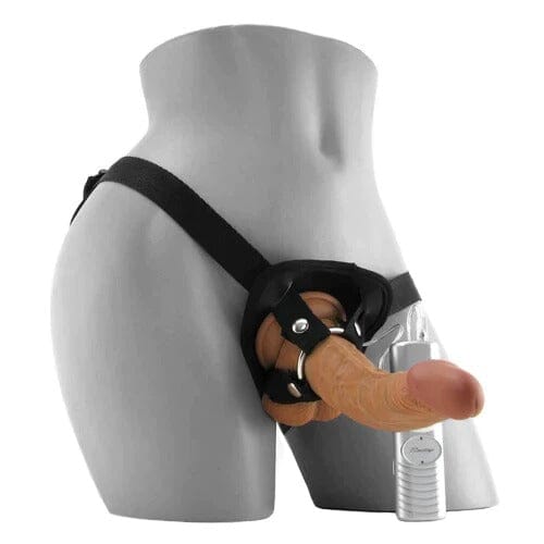 Whoppers 8 Inch Vibe with Harness